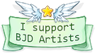 I support BJD artists