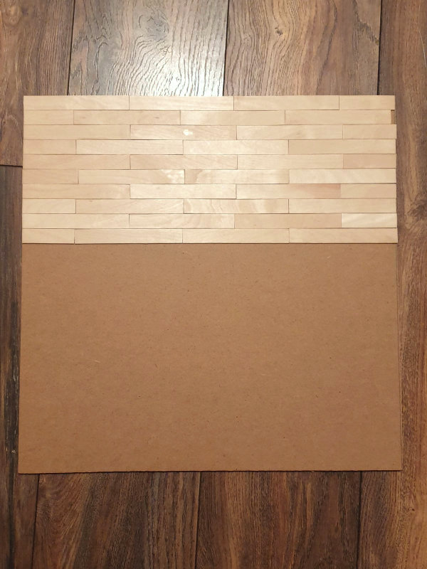 DIY real wooden floor base