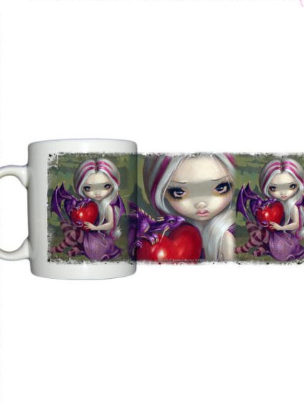 For sale Jasmine Becket Griffith Valentine dragon mug