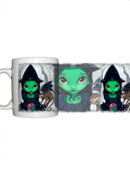 For sale Jasmine Becket Griffith Wicked with and flying monkey mug