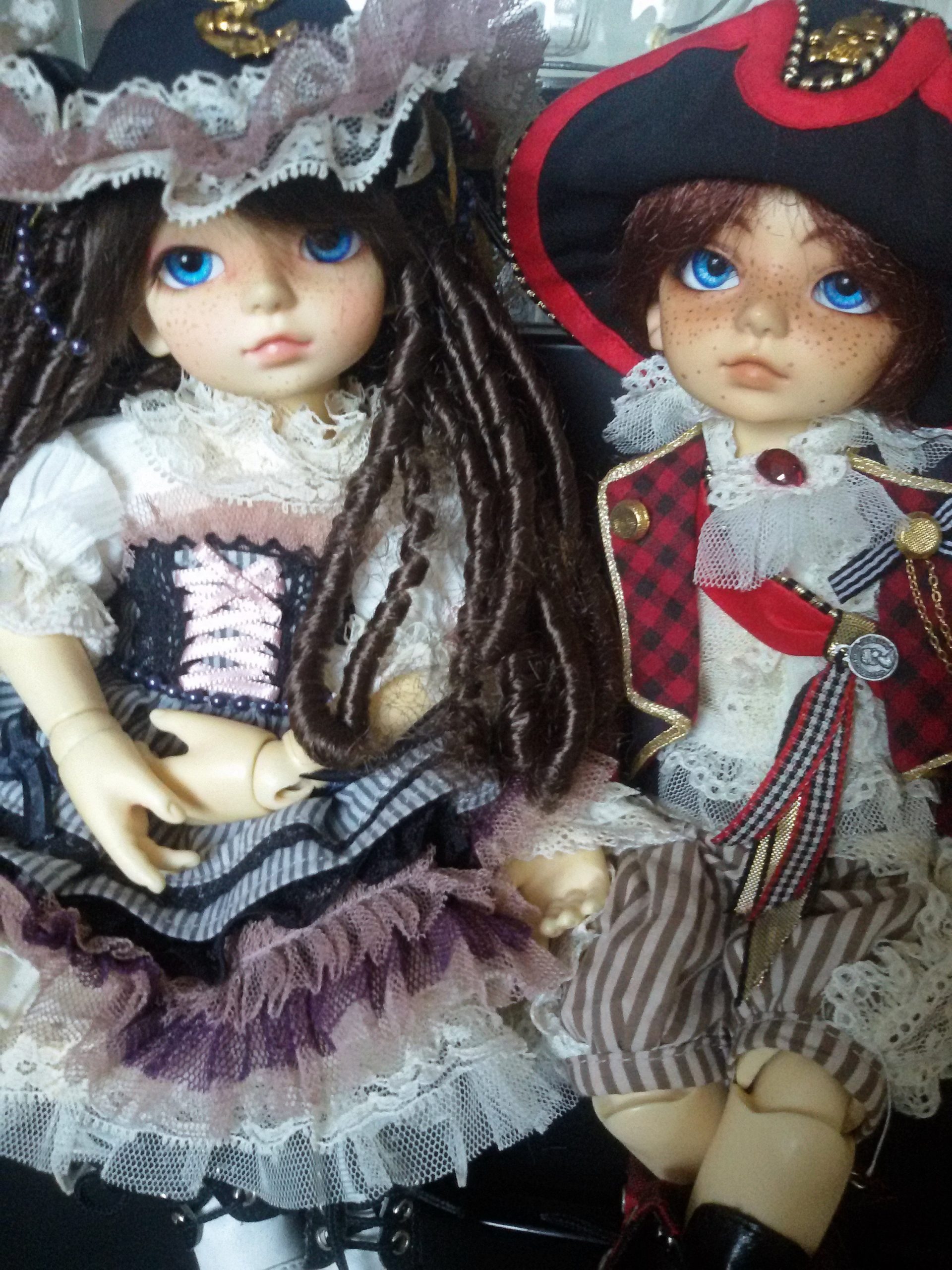 pirate ball jointed dolls