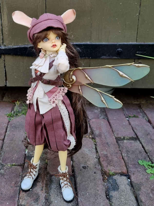ball jointed doll Darak-i Remy with dragonfly wings